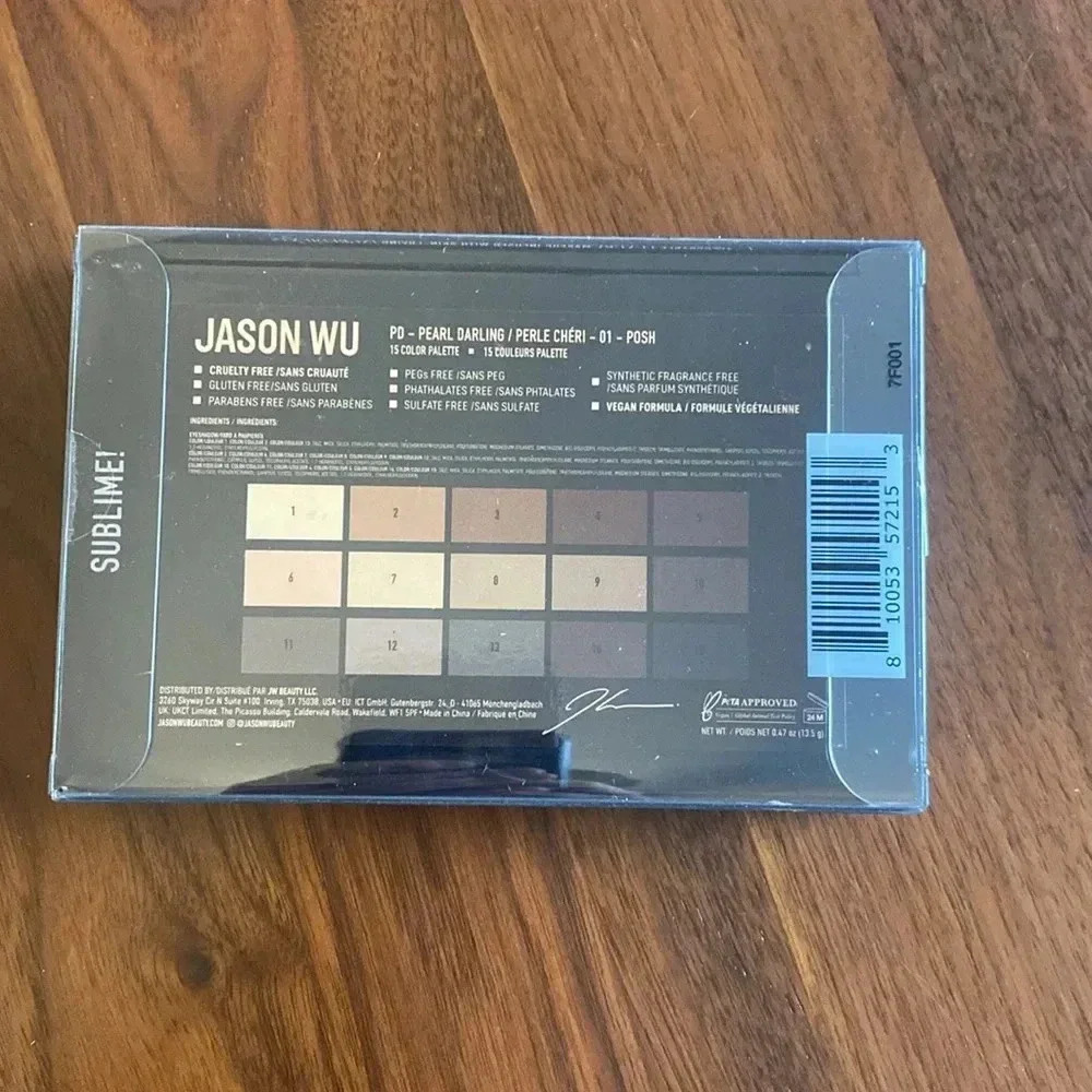 Jason Wu Pearl Darling -Posh 01 Eyeshadow Palette - Picture 2 of 7